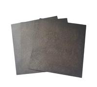 Papier carbone conducteur for piles à combustible - 20 x 21 cm, options hydrophobe et hydrophile disponibles(0.3mm Thick)