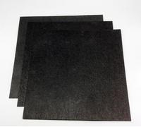 Papier carbone conducteur hydrophobe avec couche microporeuse for électrode de pile à combustible (1 pièce) - Technologie de la fibre de carbone(0.21mm 20cm x 20cm)
