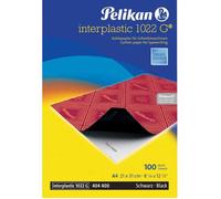 Papier carbone - PELIKAN - Interplastic 1022 G - 10 feuilles - Format A4 - Noir