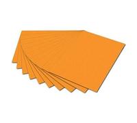 PAPIER CARTON COULEUR 300 G 50X70CM OCRE - LOT DE 10 FEUILLES