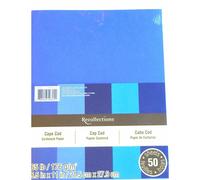 Papier cartonn Souvenirs 8 1/2 x 11 Cape Cod Blues - 50 feuilles, paquet de 2