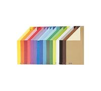 Papier cartonné - A4 - Couleurs assorties - 250 gr - 16 feuilles