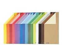 Papier cartonné - A4 - Couleurs assorties - 250 gr - 16 feuilles G