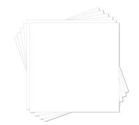 Papier cartonné blanc 30,5 x 30,5 cm 24 feuilles