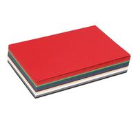 Colortime carton de Noël 10,5 x 14,8 cm 120 pièces 180 g multicolore