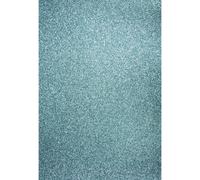 Papier Cartonné Pailleté A4 Bleu Pigeon