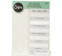 Papier cartonné - Pailleté ivoire - A4 - 230g - 50 feuilles - Scrapbooking - Siz