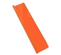 Papier cellophane orange rouleau 25 feuilles 50 x 65 cm