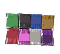 Papier Cellophane Rouleau de Film Cellophane Transparent, 1 rouleau 30 mètres, sac bonbons for emballage fleurs(Tie rope 100pcs)