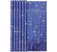 Papier ciel étoilé 60g, 1,50x0,70m 30rlx - Bleu