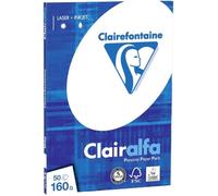 Clairefontaine - Papier Clairalfa A4 160g Blanc - Etui De 50f Blanc G