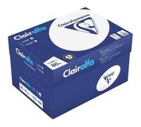 Clairefontaine Papier CLAIRALFA A3 Blanc 80 g/m² 500 feuilles (pack de 5)