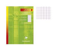 Papier - CLAIREFONTAINE - Copies doubles A4 - Non perforées - Gros carreaux - 90gr
