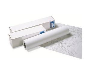 Papier clairefontaine plan extra blanc largeur 50mx1067mm 80g application jet d'encre qualite photo