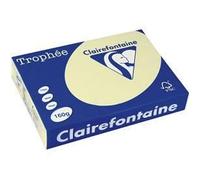 Clairefontaine Ramette de papier couleur Trophée A4 160 g 250 feuilles Canari