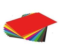 Folia Pack 10 Feuilles Papier De Couleur 50 X 70cm 130g Gris Clair