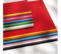 Papier coloré - FOLIA - 130 g/m² - 50 x 70 cm - 10 feuilles - Idéal pour vos créations