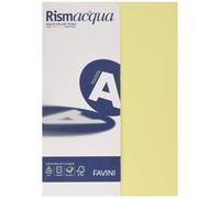 Papier Couleur Rismacqua A4 210x297mm 200g/M² 50 Feuilles Couleurs Douces Assortis