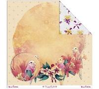 Papier créatif Frida Kahlo - végétal orange Multicolore