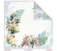 Papier créatif Frida Kahlo - végétal vert Multicolore