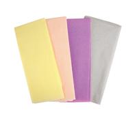 Papier Crépon Couleurs pastel 100x50 cm 4 pièces