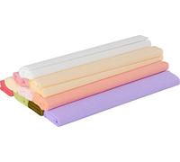 Papier crépon extra-fin Werola « Secret Garden » Multicolore, 10 rouleaux de 2 m chacun, idéal pour bricolage et cadeaux