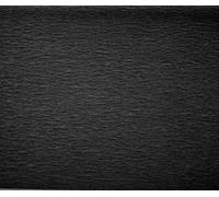 Papier Crépon noir feuille 50x200 cm
