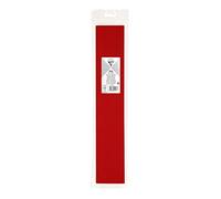 Papier crépon Rouge 2,50 m x 0,50 m