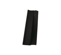 Clairefontaine Papier crépon 903029C - Paquet de 10 feuilles Noir 2,50×0,50 m Crêpage 60%