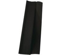 Clairefontaine Papier crépon 903029C - Paquet de 10 feuilles Noir 2,50×0,50 m Crêpage 60%