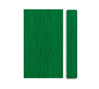Papier Crépon vert feuille 50x200 cm