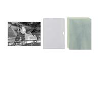 Papier Cyanotype Kit de Film en papier cyanotype d'impression solaire blanc A6, avec Architecture, 5/40 pièces, impression et tutoriel for débutants, bricolage d'art(Style01)