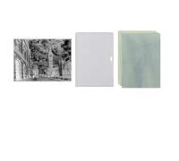 Papier Cyanotype Kit de Film en papier cyanotype d'impression solaire blanc A6, avec Architecture, 5/40 pièces, impression et tutoriel for débutants, bricolage d'art(Style03)