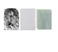 Papier Cyanotype Kit de films en papier imprimé soleil blanc A6, 5/15/25 pièces, cyanotype et 1 à 5 feuilles, for débutants, bricolage artistique(Set02)