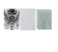 Papier Cyanotype Kit de films en papier imprimé soleil blanc A6, 5/15/25 pièces, cyanotype et 1 à 5 feuilles, for débutants, bricolage artistique(Set06)