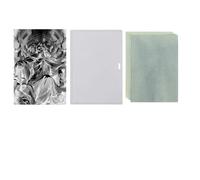 Papier Cyanotype Kit de films en papier imprimé soleil blanc A6, 5/15/25 pièces, cyanotype et 1 à 5 feuilles, for débutants, bricolage artistique(Set03)