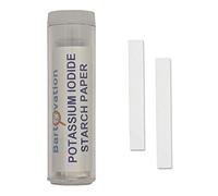 Papier d'amidon d'iodure de potassium [flacon de 100 bandelettes de test en papier] pour la détection du chlore, de l'iode et du peroxyde