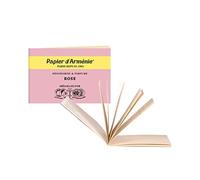 Papier d'Arménie 2 livrets Rose