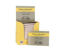 Papier d'Arménie - Boîte complète de 30 carnets Tradition | Encens en papier naturel avec arôme de benjoin, vanille et sucre | Purificateur d'air et arôme domestique