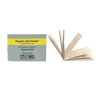 Papier d'Arménie - Carnet de 12 feuilles de 3 lamelles - Désodorise & Parfume - Tradition