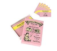 Papier d'Arménie Coffret Vintage ROSE - Désodorisant Naturel Parfum d'intérieur