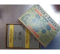 Papier d'Arménie désodorisant naturel, Boîte série limitée «1900» (12 carnets)