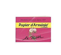 Papier d'Arménie La Rose - Carnet de 36 lamelles