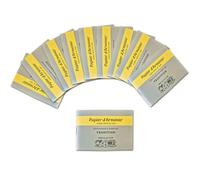 Papier d'Arménie - Lot de 10 carnets d'encens en papier aux arômes naturels et exotiques | Purification et aromathérapie | Papier d'Arménie original