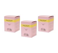 Papier D'arménie Lot De 3 Bougies Parfumée Végétale 50 Heures Env. Parfum La Rose