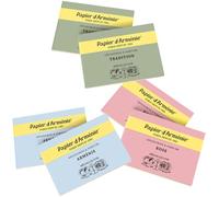 Papier d'Arménie - Lot de 6 carnets assortis (2 Tradition + 2 Arménie + 2 Rose) | Encens en papier aux arômes naturels et floraux | Papier d'Arménie Origina | Papier d'Arménie Tradition Mdalllie