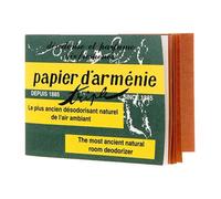 Papier d'Arménie - PHARM UP - Carnet de 12 feuilles - Assainissement - Désinfection - Désodorisation