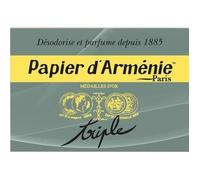 Papier d'Arménie – Papier désodorisant Tradition – Désodorise & Parfume – 3×12 feuilles
