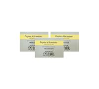 Papier d'Arménie TRADITION • Lot de 3 Carnets Triples de 36 lamelles • Papier d'Arménie ORIGINAL • Désodorisant Naturel • Parfum d'intérieur • Désodorisant