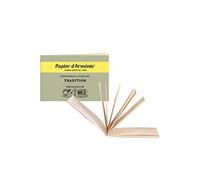 Papier d'Arménie TRIPLE Papier parfumé - Papier d'Arménie - Encens - 12 feuilles de 3 bandes - 36 pièces - 1 carnet